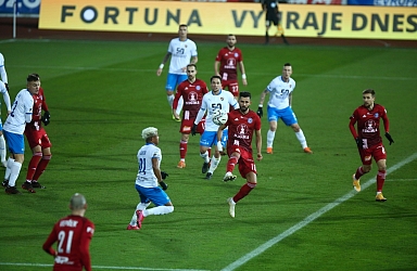 Baník po čtyřech výhrách v řadě remizoval s Olomoucí