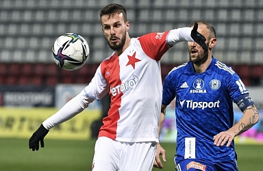 Slavia vyhrála pošesté v řadě, v Olomouci rozhodl Kuchta