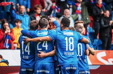 Plzeň porazila Ostravu 1:0 a oslavila zisk mistrovského titulu